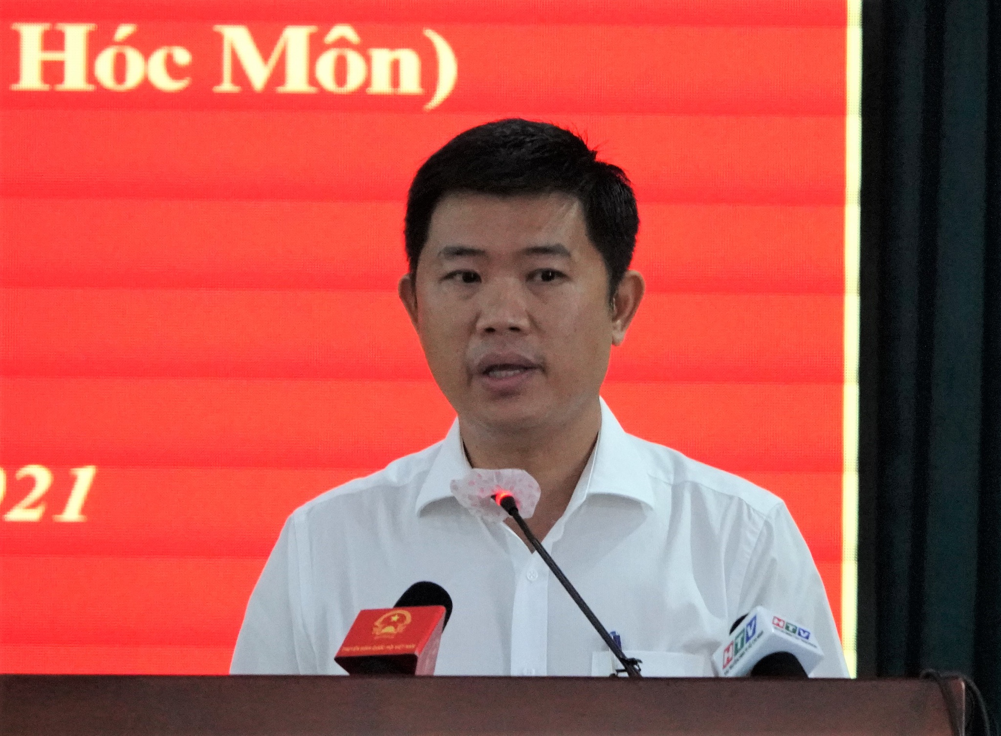 Ứng cử viên Nguyễn Thanh Hiệp  ẢNH: SỸ ĐÔNG