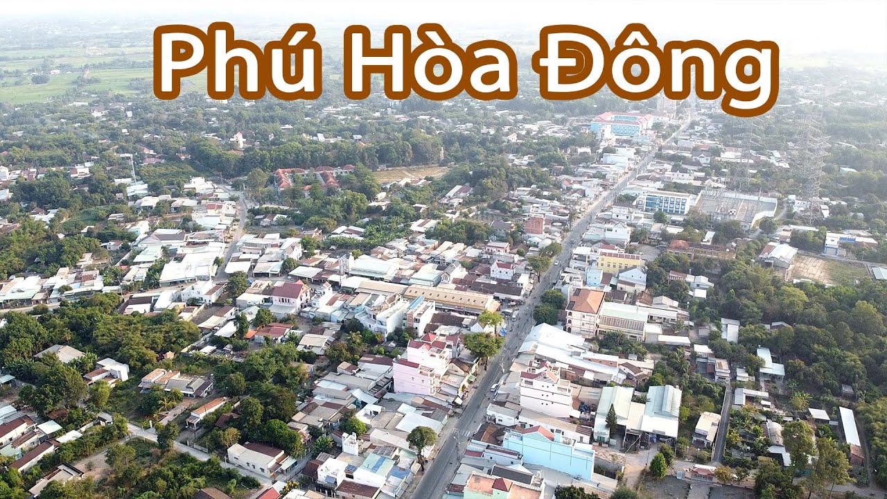xã Phú Hòa Đông - Khu thị trấn phát triển cùng làng nghề bánh tráng