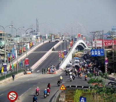 Một góc trung tâm huyện Củ Chi.